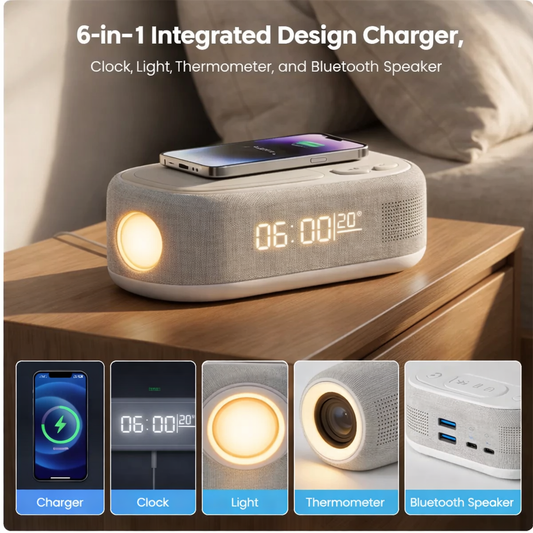 🔋6-𝑖𝑛-1 𝑆𝑚𝑎𝑟𝑡 𝐵𝑒𝑑𝑠𝑖𝑑𝑒 𝐶ℎ𝑎𝑟𝑔𝑖𝑛𝑔 𝑆𝑡𝑎𝑡𝑖𝑜𝑛  𝐴𝑙𝑙-𝑖𝑛-𝑂𝑛𝑒 𝑁𝑖𝑔ℎ𝑡𝑠𝑡𝑎𝑛𝑑 𝑃𝑜𝑤𝑒𝑟 𝐻𝑢𝑏 𝑤𝑖𝑡ℎ 𝐹𝑎𝑠𝑡 𝐶ℎ𝑎𝑟𝑔𝑖𝑛𝑔 & 𝑂𝑟𝑔𝑎𝑛𝑖𝑧𝑒𝑑 𝑆𝑒𝑡𝑢𝑝