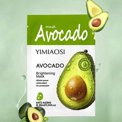 Fruit-flavored Mask, Hydrating, Moisturizing and Nourishing Skin Care Protein,gently Brightening The Complexion,plant-based Mask