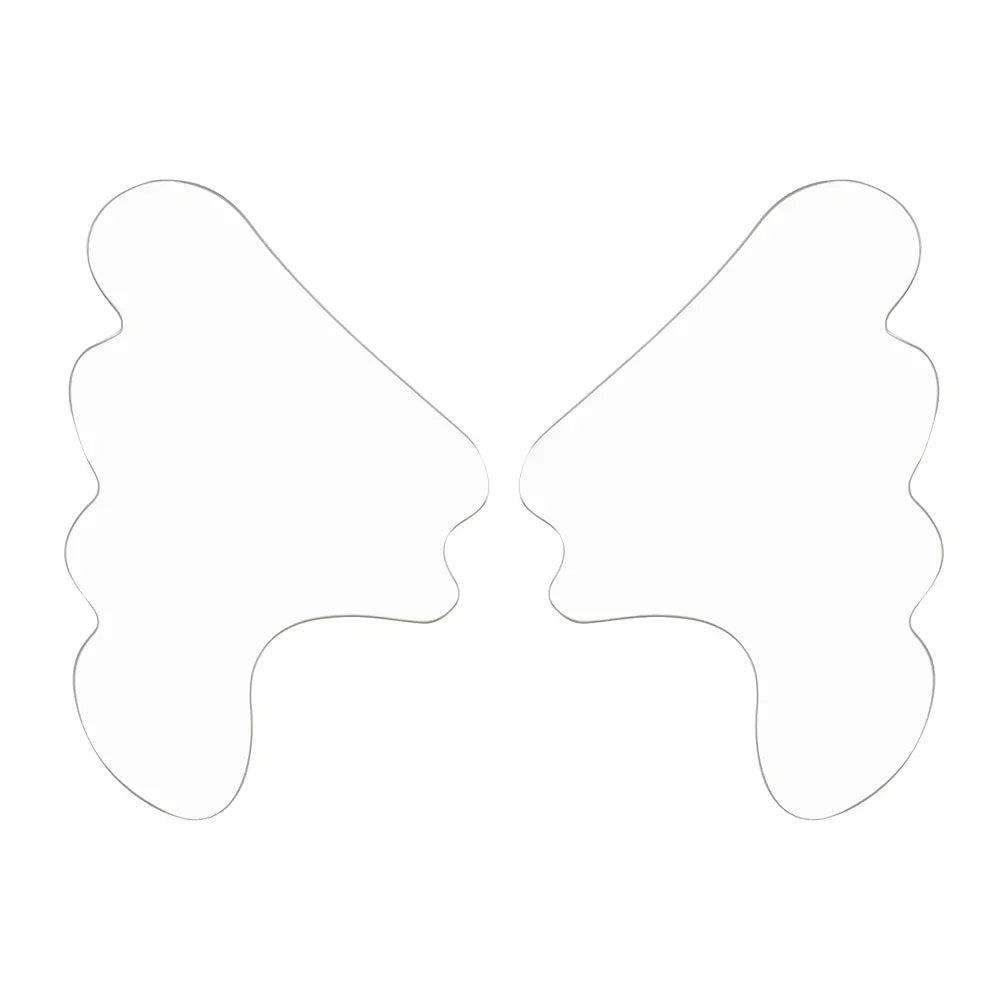 Facial Wrinkle Remover Pad Reusable Medical Grade Silicone Nasolabial Folds Anti-aging Mask Prevent Wrinkle Skin Lifting Patches